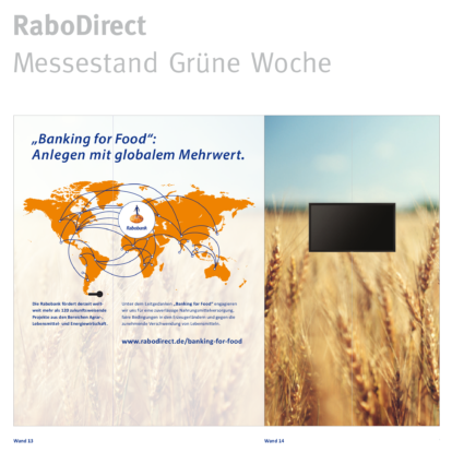 RaboDirect – Messestand Grüne Woche