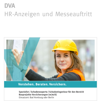 DVA – HR-Anzeigen und Messeauftritt